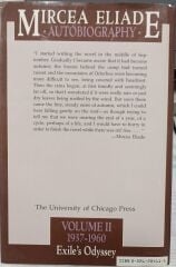 Mircea Eliade - Autobiography - Volume 2 - (1937 - 1960)