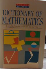 Dictionary of Mathematics - E.J. BROWSKİ AND J.M. BORWEİN