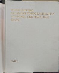 Atlas der topographischen Anatomie der Haustiere 1. Kopf und Hals - Ciltli