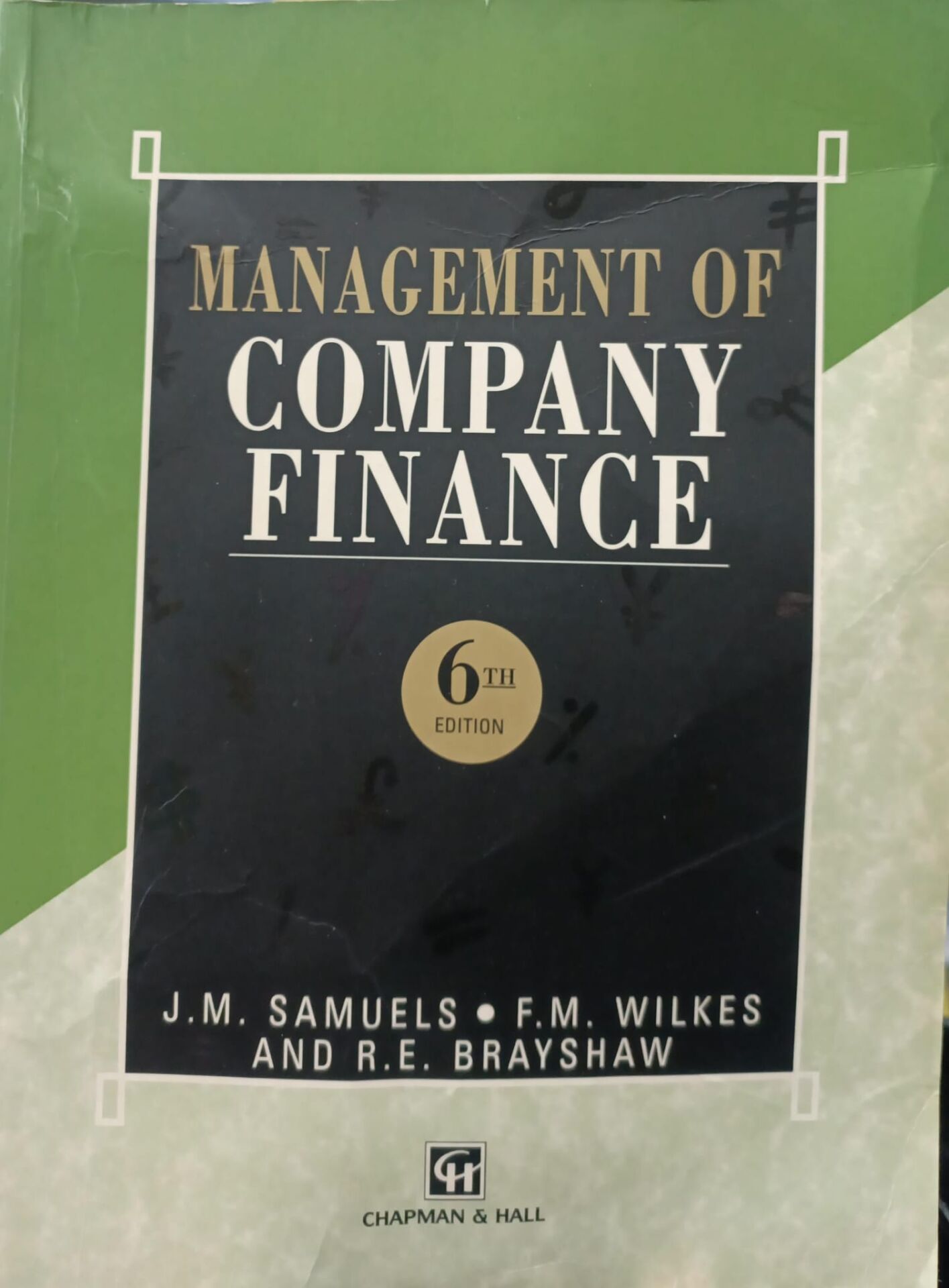 Management of Company Finance 6th Edition