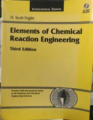 Elements of Chemical Reaction Engineering - Third Edition