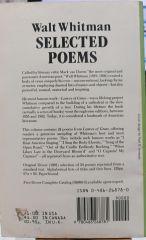 Walt Whitman - Selected Poems