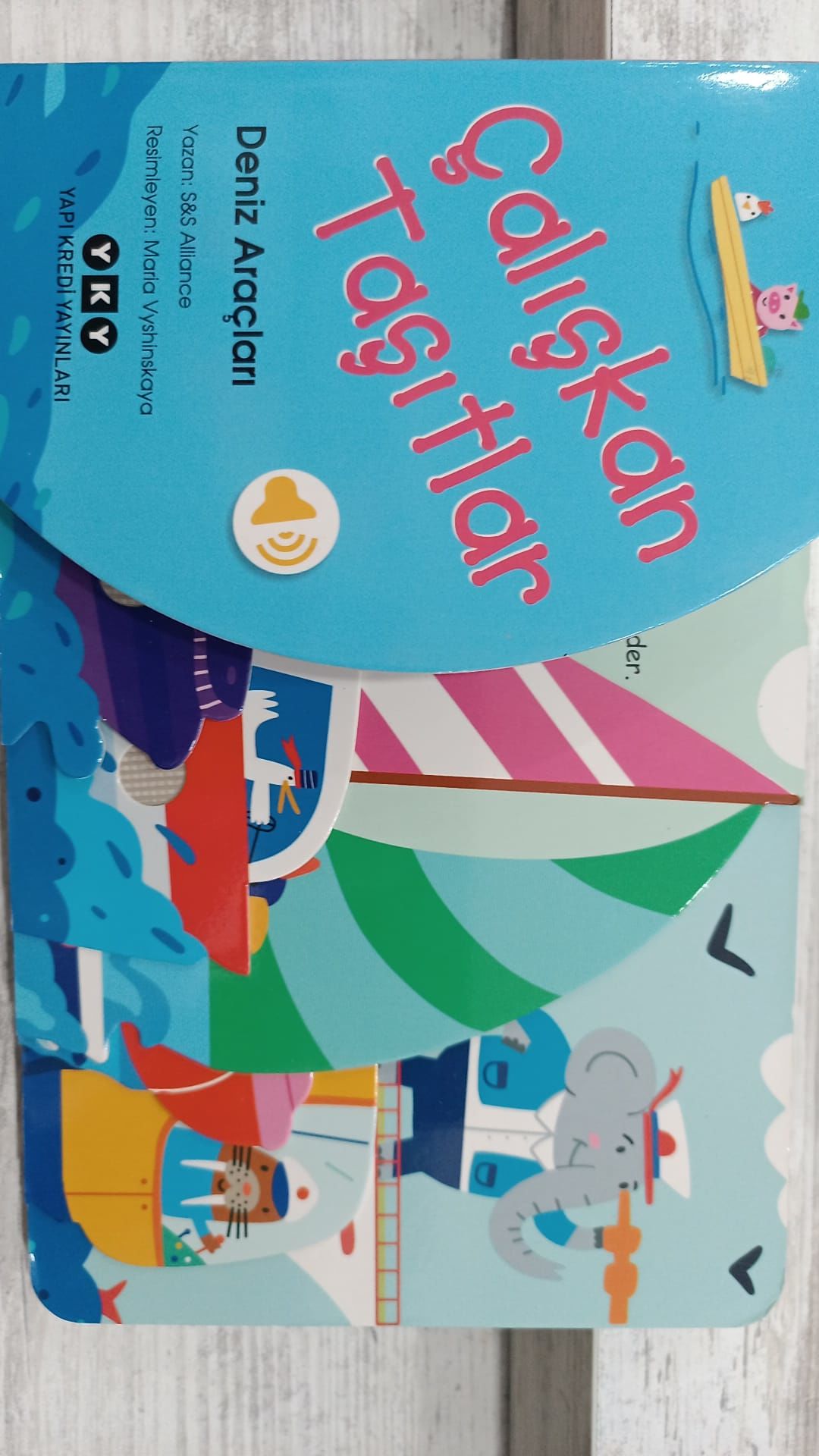 Çalışkan Taşıtlar - Deniz Araçları - Sesli Kitap