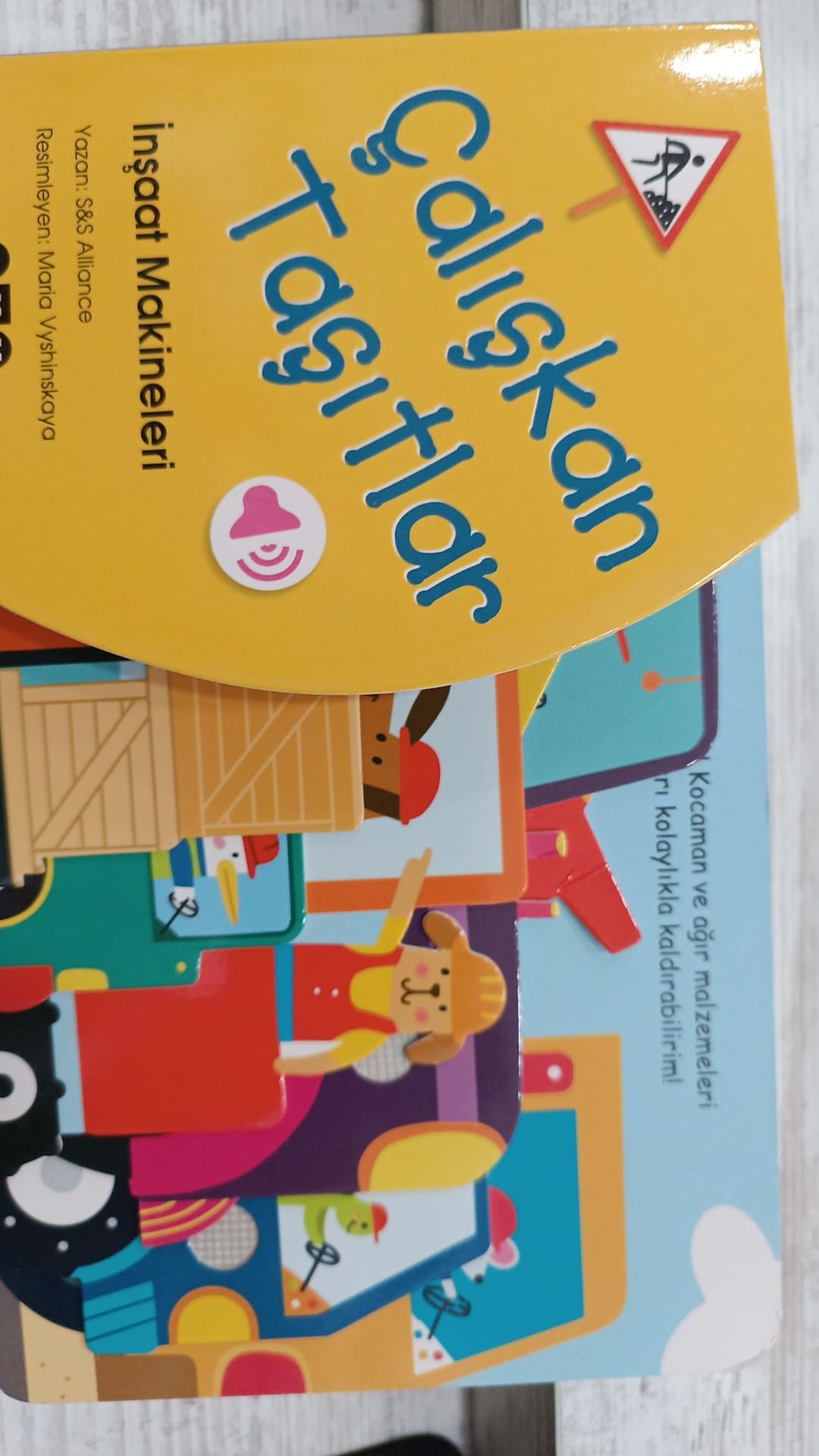 Çalışkan Taşıtlar - İnşaat Makineleri - Sesli Kitap