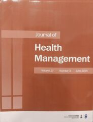 Journal Of Health Management Volume 27 Number 3