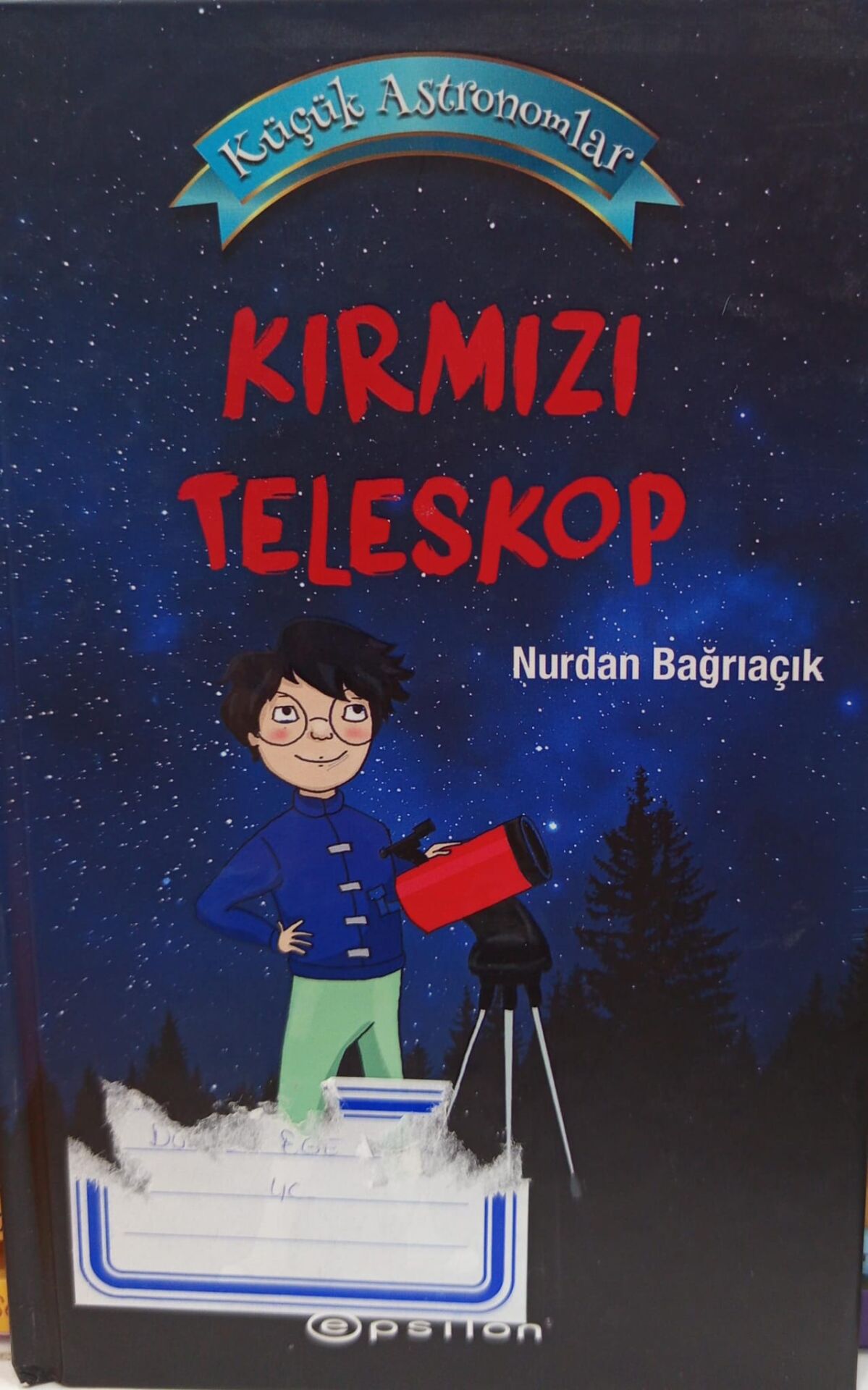 Küçük Astronomlar - Kırmızı Teleskop Epsilon Özel Ürün Nurdan Bağrıaçık