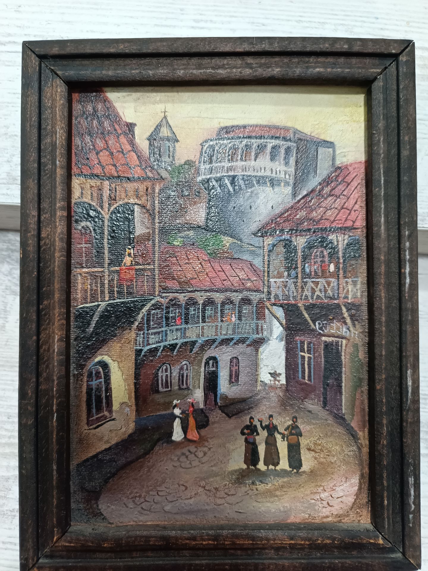 Antika -Yağlı Boya İstanbul Temalı Tablo  17x23