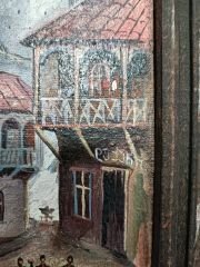 Antika -Yağlı Boya İstanbul Temalı Tablo  17x23