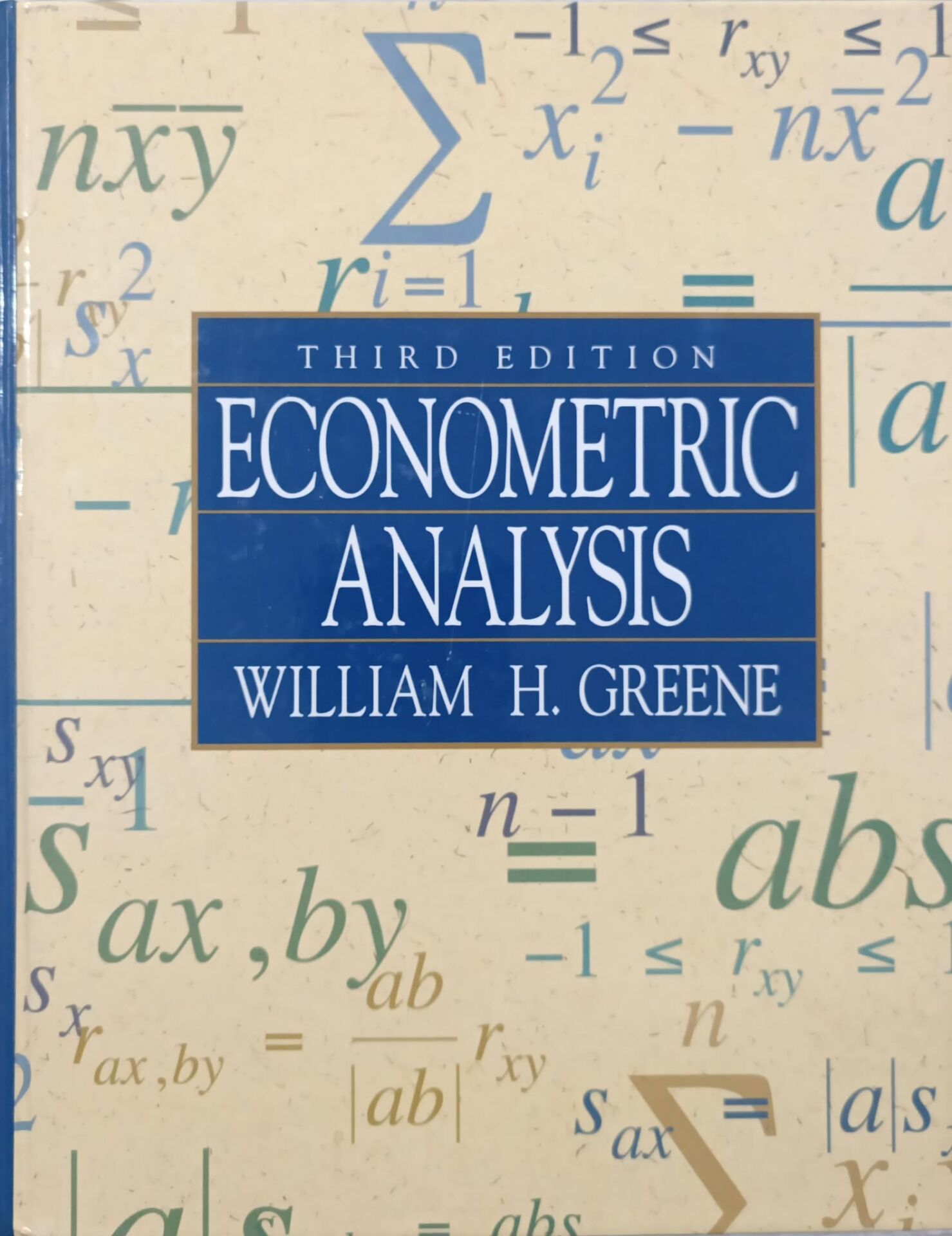 Econometric Analysis - William H. Greene