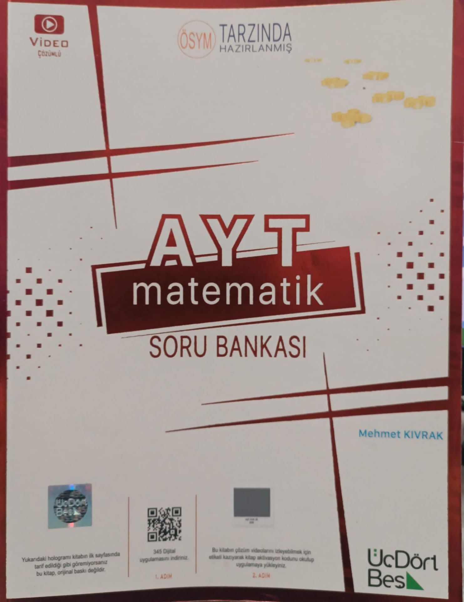 Üç Dört Beş Ayt Matematik Soru Bankası