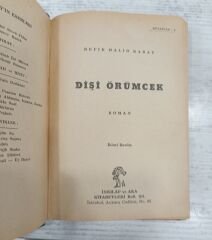 Dişi Örümcek - Refik Halid Karay - İkinci Basım.