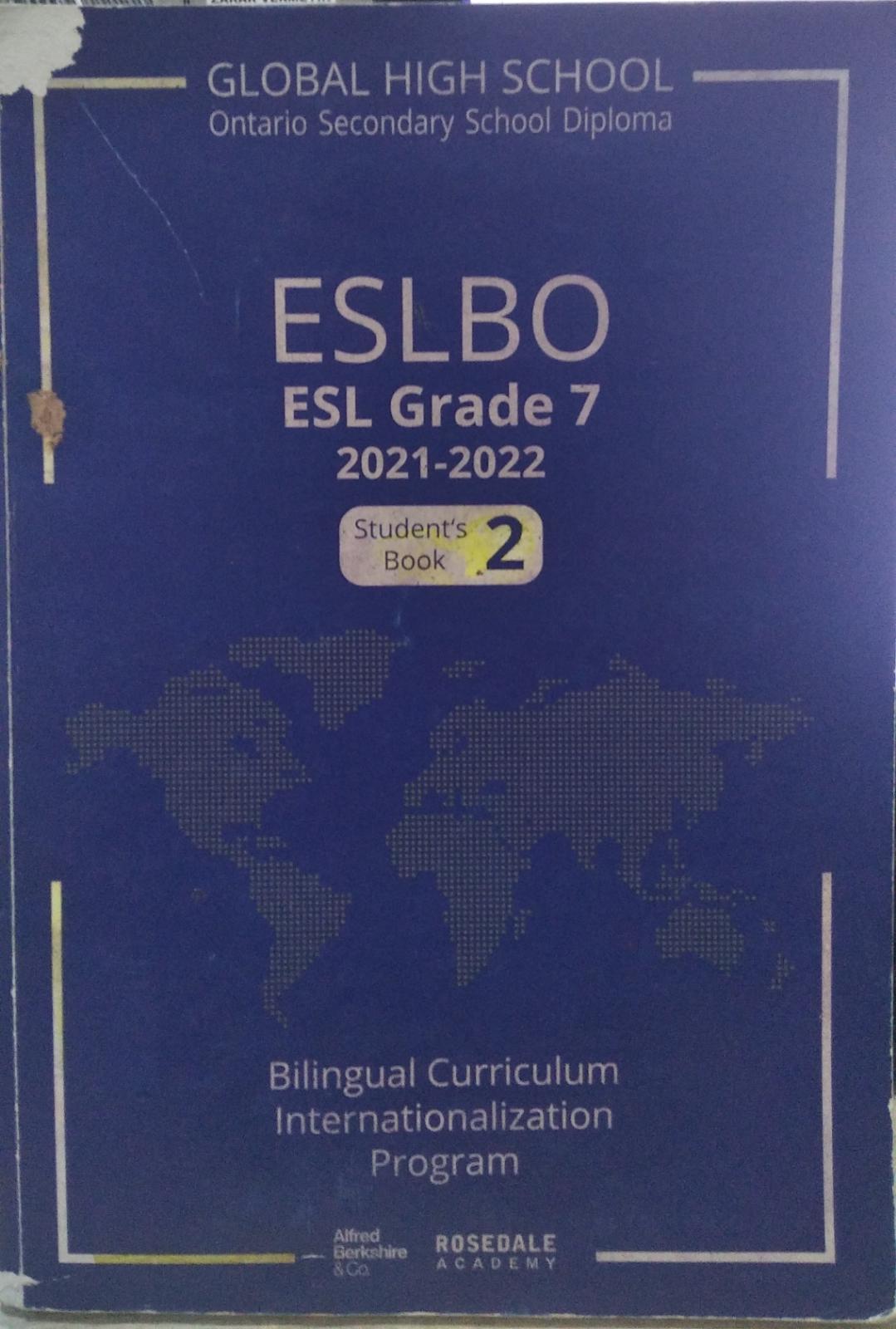 ESLBO ESL GRADE 7 - Student's Book 2