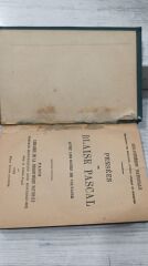Pensees De Blaise Pascal Avec Les Notes De Voltaire - 1906 Basım