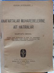 Anafartalar Muharebelerine Ait Ait Hatıralar - 1955
