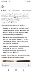 The Illustrated Pronouncing Pocket Dictionary - Antika 1800' ler Basım