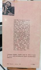 Yasak Sevişmek - Atilla İlhan - Birinci Basım 1968