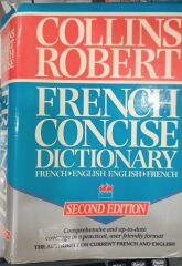 Collins Robert Concise French-English English-French Dictionary-Ciltli