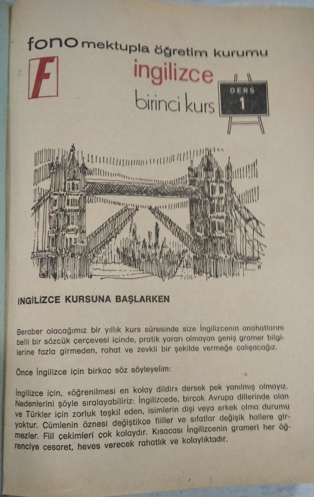 FONO MEKTUPLA ÖĞRETİM KURUMU