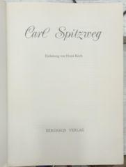 Carl Spitzweg - Einleitung von Horst Koch - Berghaus Verlag