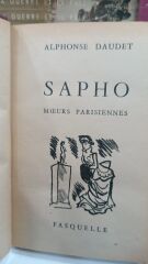 Alphonse Daudet - Sapho - Moeurs Parisiennes