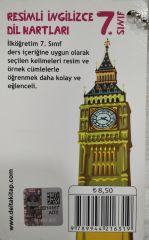 Delta Kültür 7. Sınıf Resimli İngilizce Dil Kartları