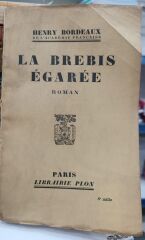 La Brebis Egaree - Henry Bordeaux - Copyright 1953