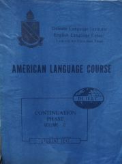 American Language Course - Continuation Phase-Volume 2