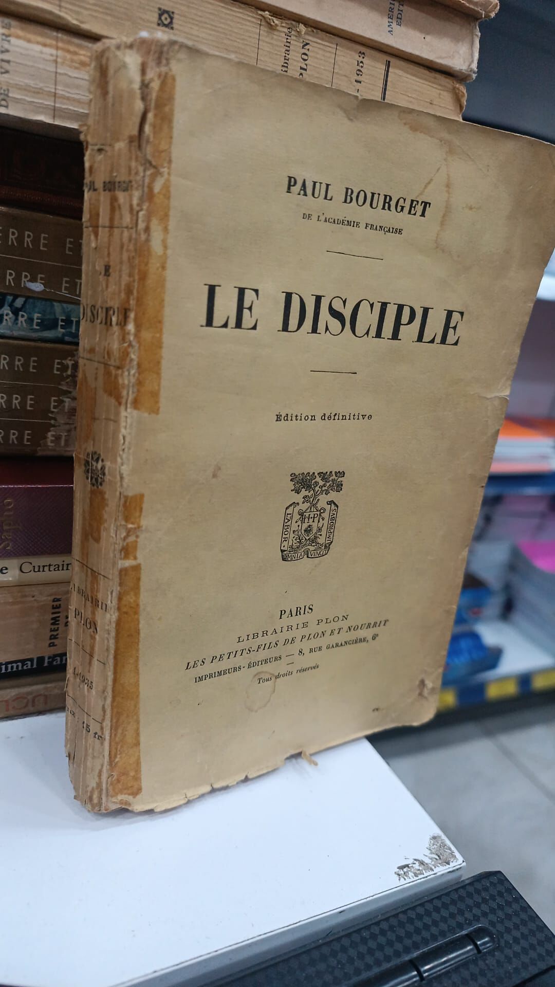 Le Disciple - Paul Bourget
