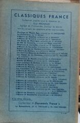 L Oeuvre de  Victor Hugo Extraits - Classiques France