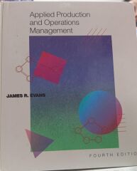 Applied Production and Operations Management - Ciltli - Fourth Edition