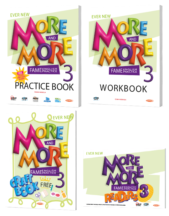 More & More 3 Practice Book & Workbook Seti