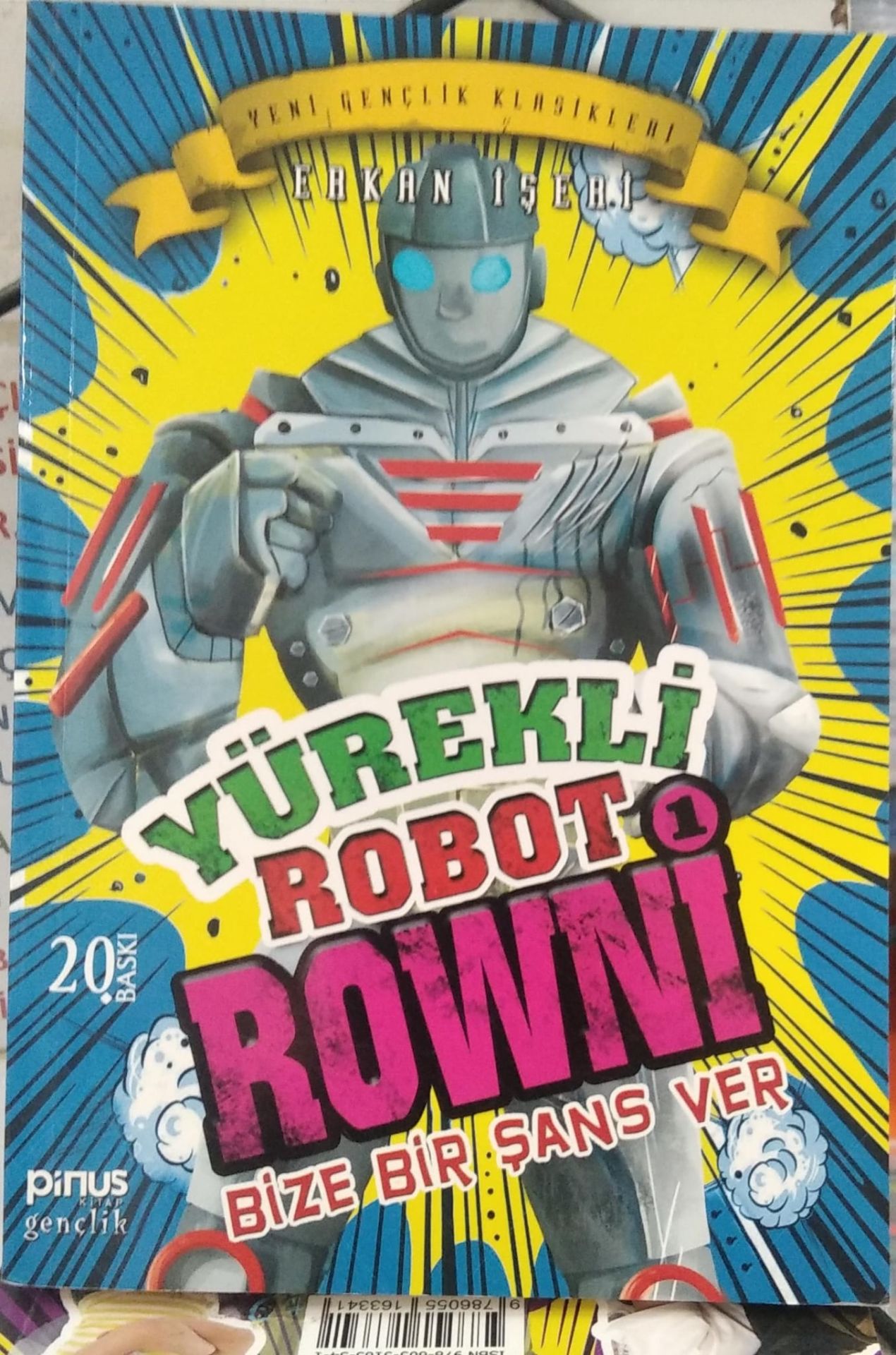 Yürekli Robot Rowni Seti - 3 Kitap