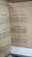 NİSAN - Nisan, Aynalı Çeşme, Merdiven, Değirmen, Sorguçlar, Eşik ARİF NİHAT ASYA