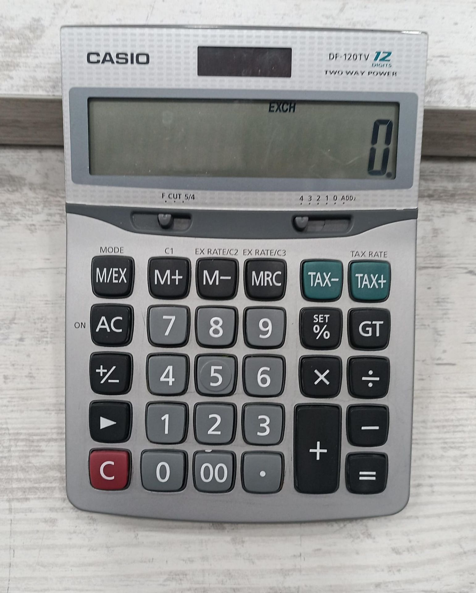Casio DF-120TV Hesap Makinesi